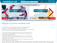 Tablet Screenshot of naszlekarz.net